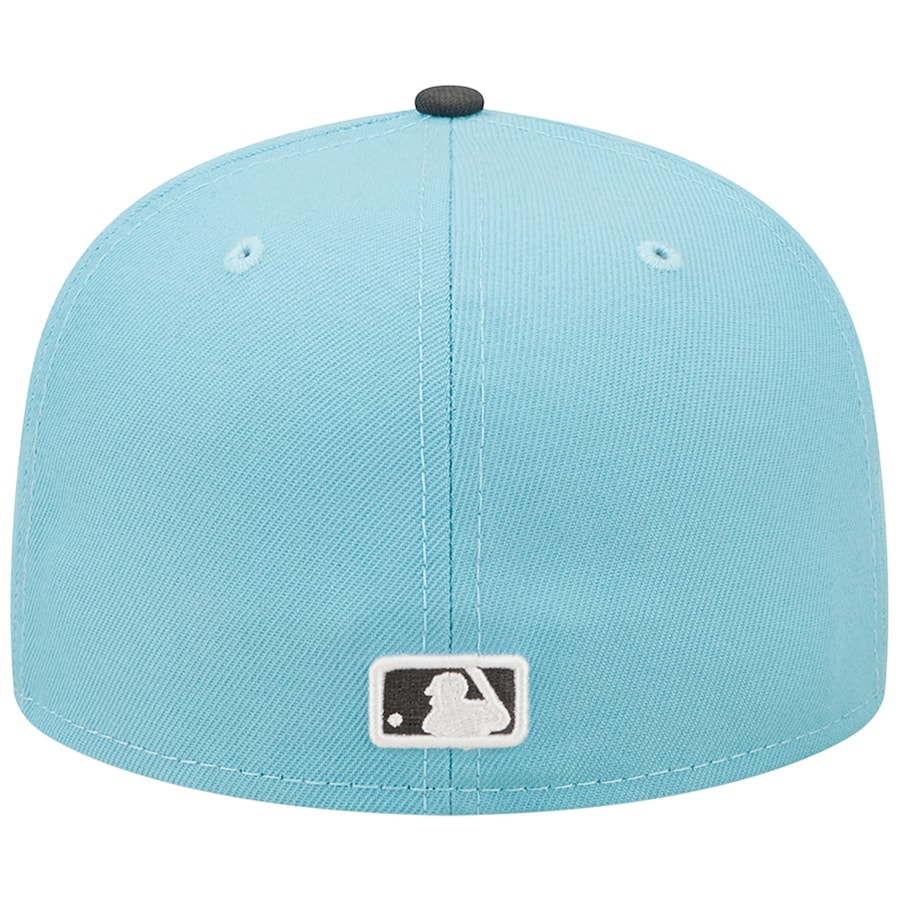 New Era Light Blue/Charcoal New York Yankees Two-Tone Color Pack 59FIFTY Fitted Hat