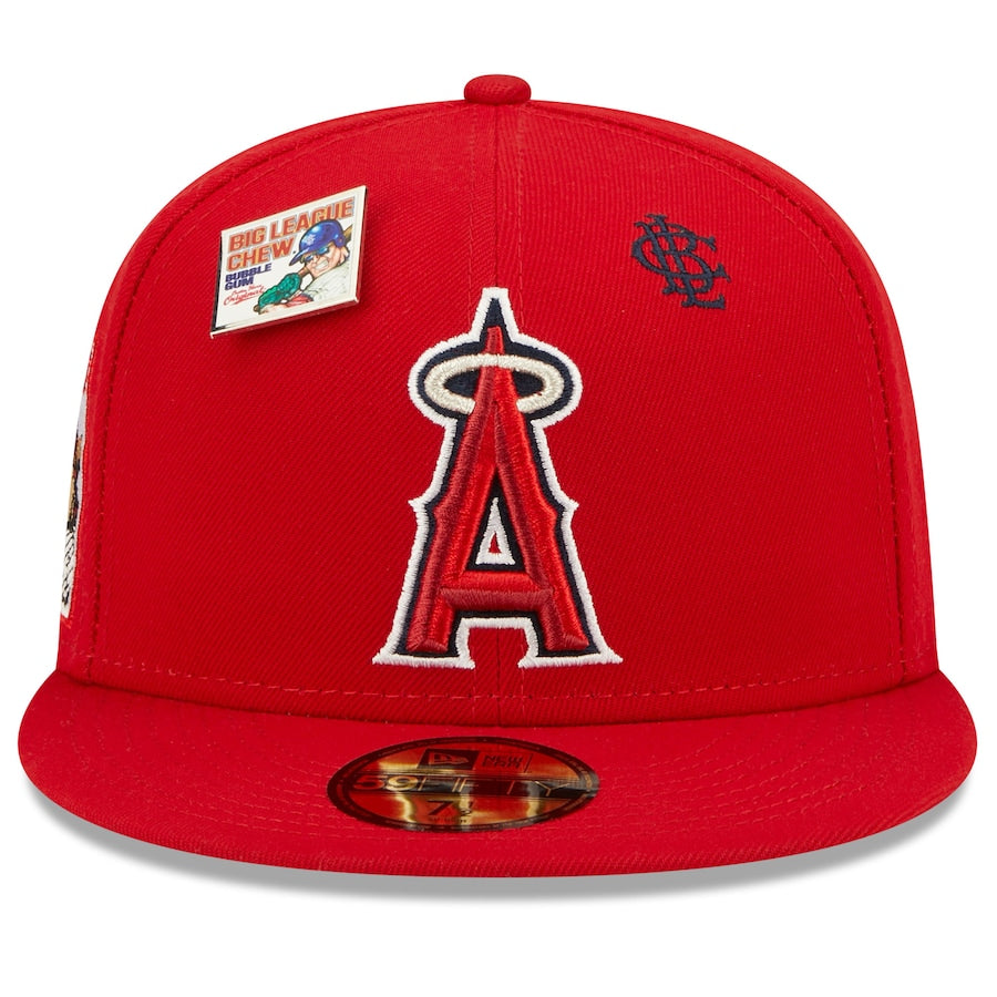 New Era MLB x Big League Chew Los Angeles Angels Red 59FIFTY Fitted Hat