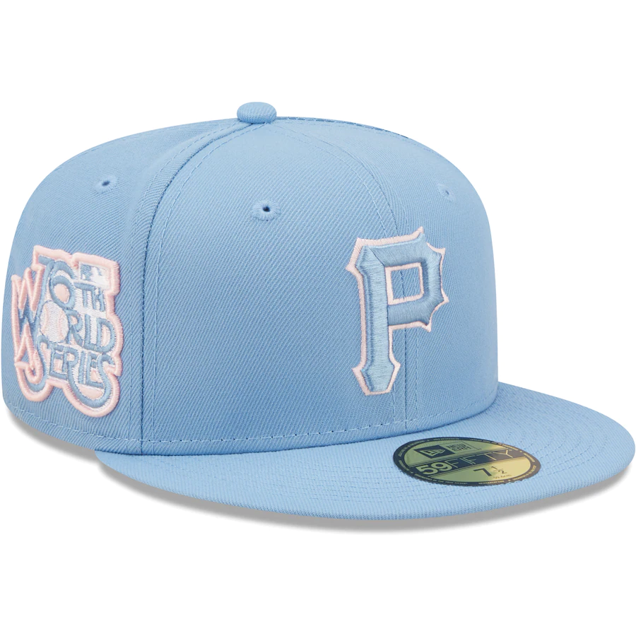 Philadelphia Phillies New Era Green Undervisor 59FIFTY Fitted Hat - Light  Blue/Navy