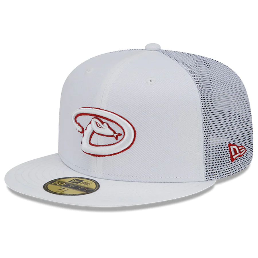 New Era Arizona Diamondbacks White 2022 Batting Practice 59FIFTY Fitted Hat