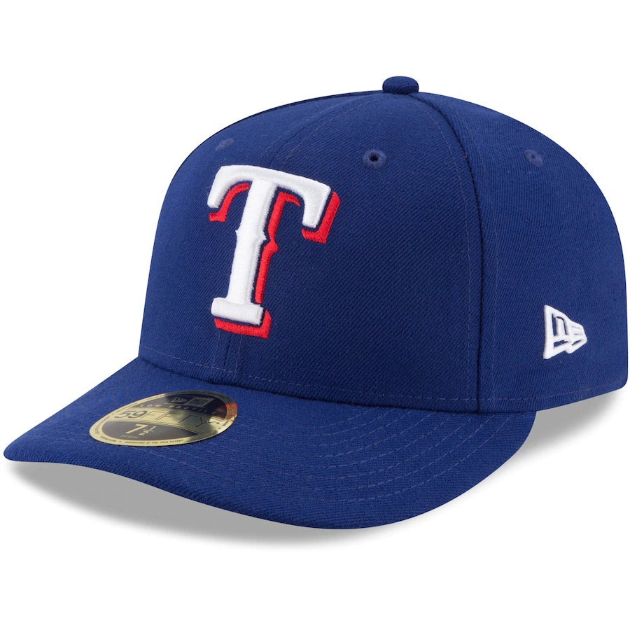 New Era Texas Rangers Royal Authentic Collection On-Field 50th Anniversary Low Profile 59FIFTY Fitted Hat