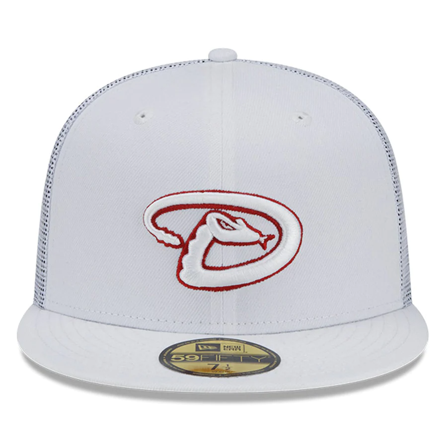 New Era Arizona Diamondbacks White 2022 Batting Practice 59FIFTY Fitted Hat