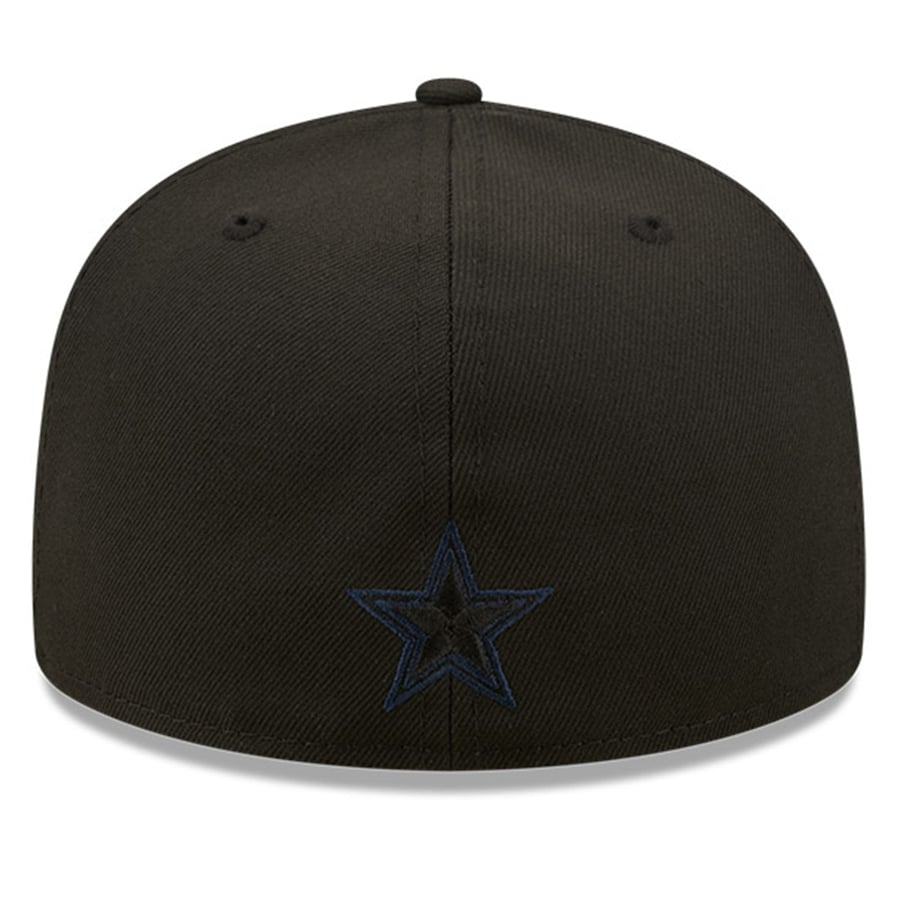 New Era Dallas Cowboys Black 2022 NFL Draft 59FIFTY Fitted Hat