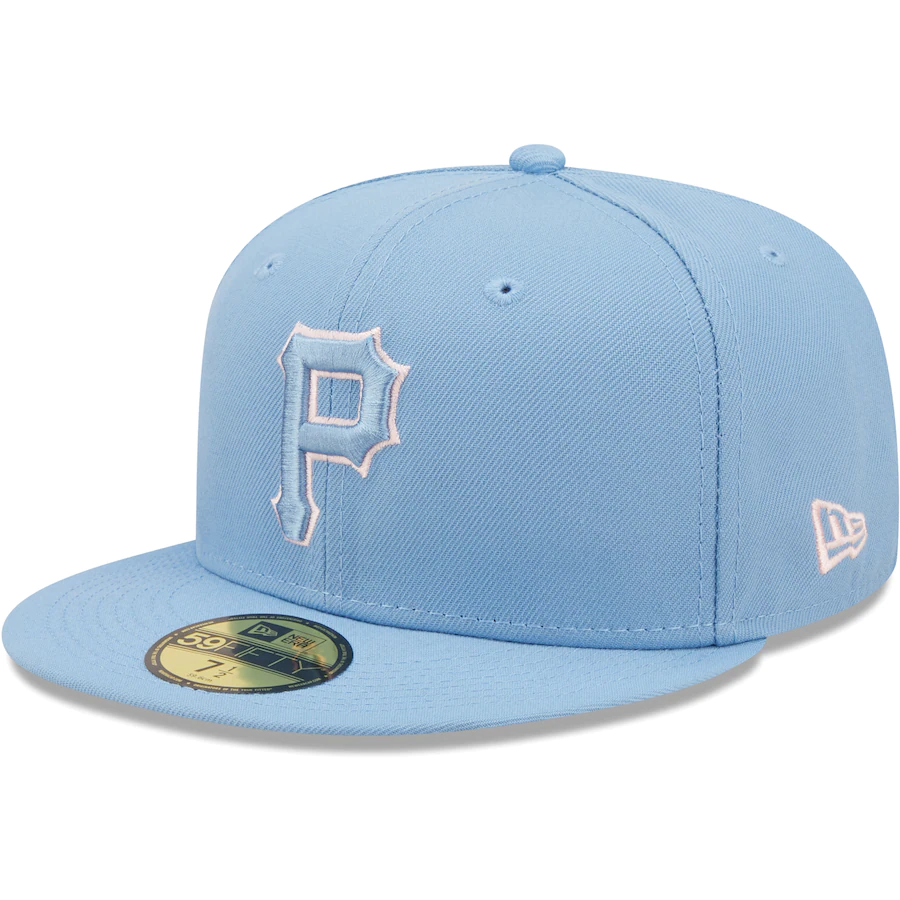 New Era Pittsburgh Pirates Light Blue 76th World Series 59FIFTY Fitted Hat