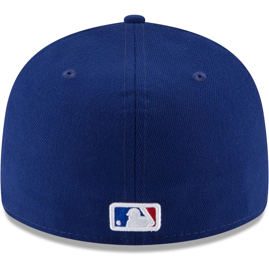 New Era Texas Rangers Royal Authentic Collection On-Field 50th Anniversary Low Profile 59FIFTY Fitted Hat