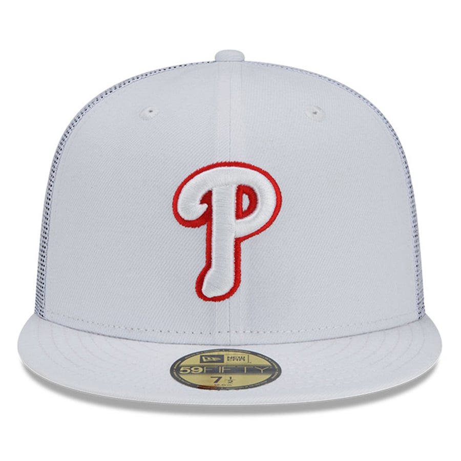 New Era Philadelphia Phillies White 2022 Batting Practice 59FIFTY Fitted Hat