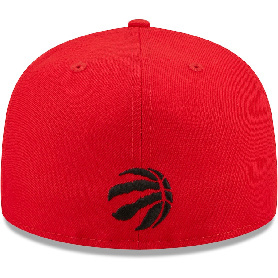 New Era Toronto Raptors Red Splatter 59FIFTY Fitted Hat