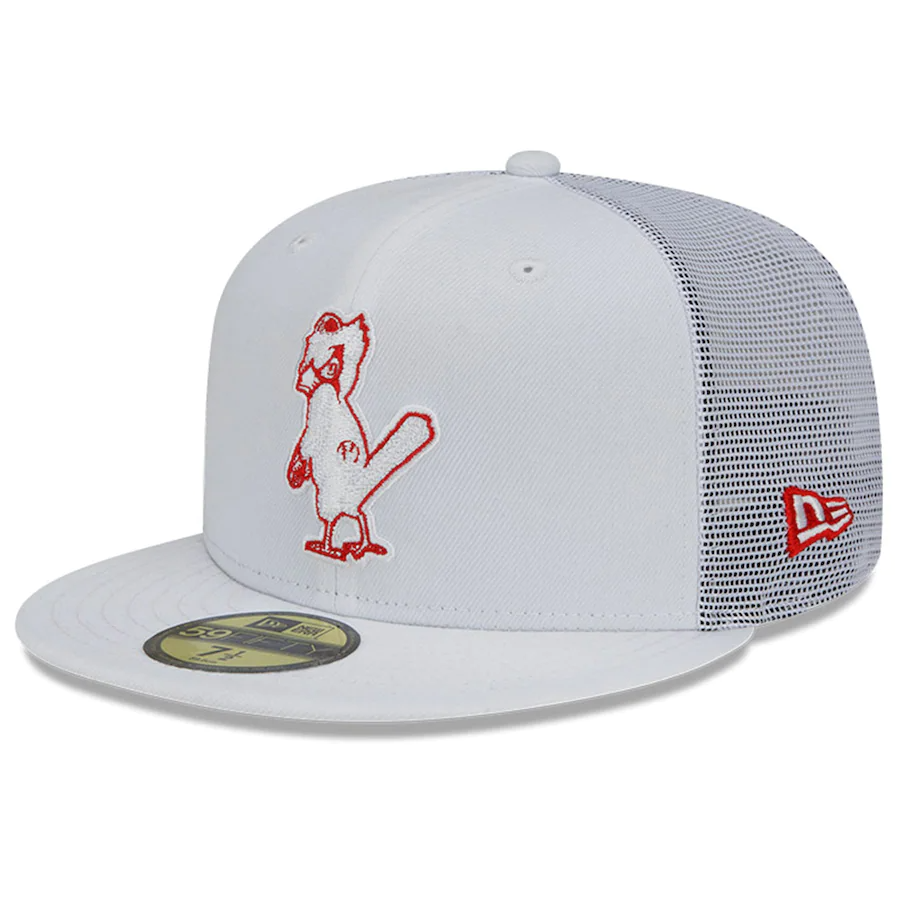 New Era St. Louis Cardinals White 2022 Batting Practice 59FIFTY Fitted Hat