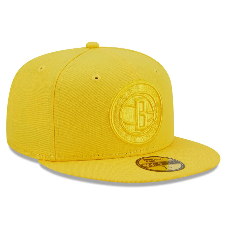 New Era  Brooklyn Nets Color Pack 59FIFTY Fitted Hat - Yellow