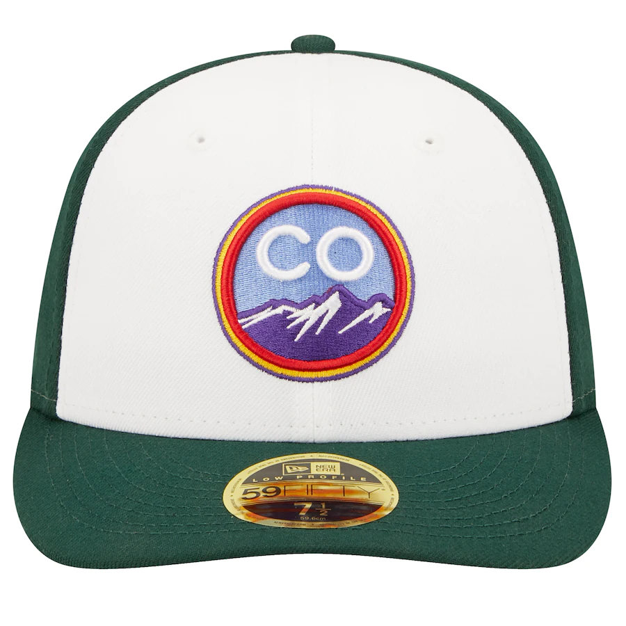 New Era Colorado Rockies Green 2022 City Connect Low Profile 59FIFTY Fitted Hat