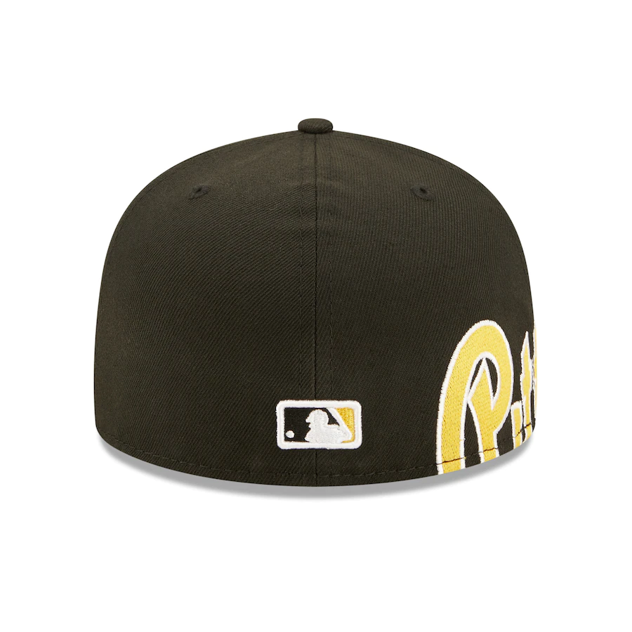 New Era Pittsburgh Pirates Black Sidesplit 59FIFTY Fitted Hat