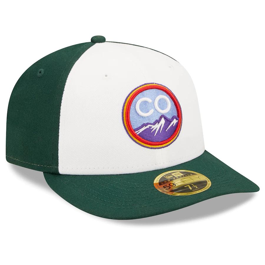 New Era Colorado Rockies Green 2022 City Connect Low Profile 59FIFTY Fitted Hat