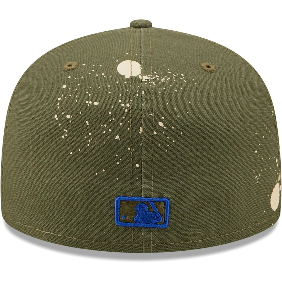 New Era Toronto Blue Jays Olive Splatter 59FIFTY Fitted Hat