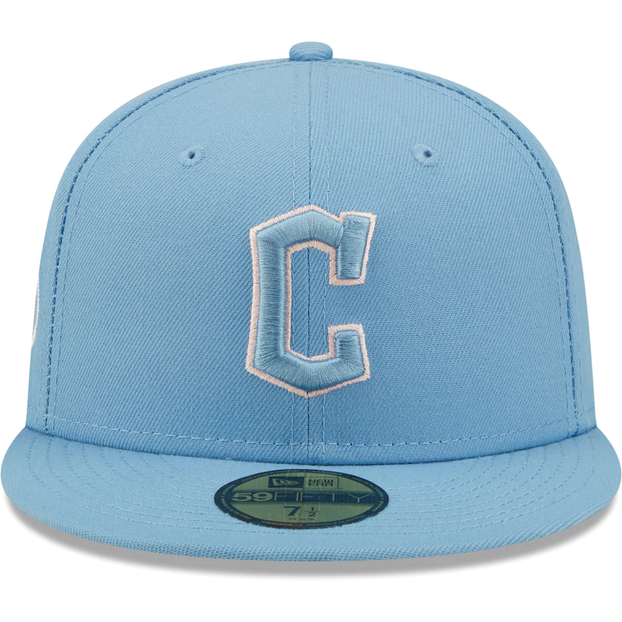 New Era Cleveland Guardians Light Blue 59FIFTY Fitted Hat