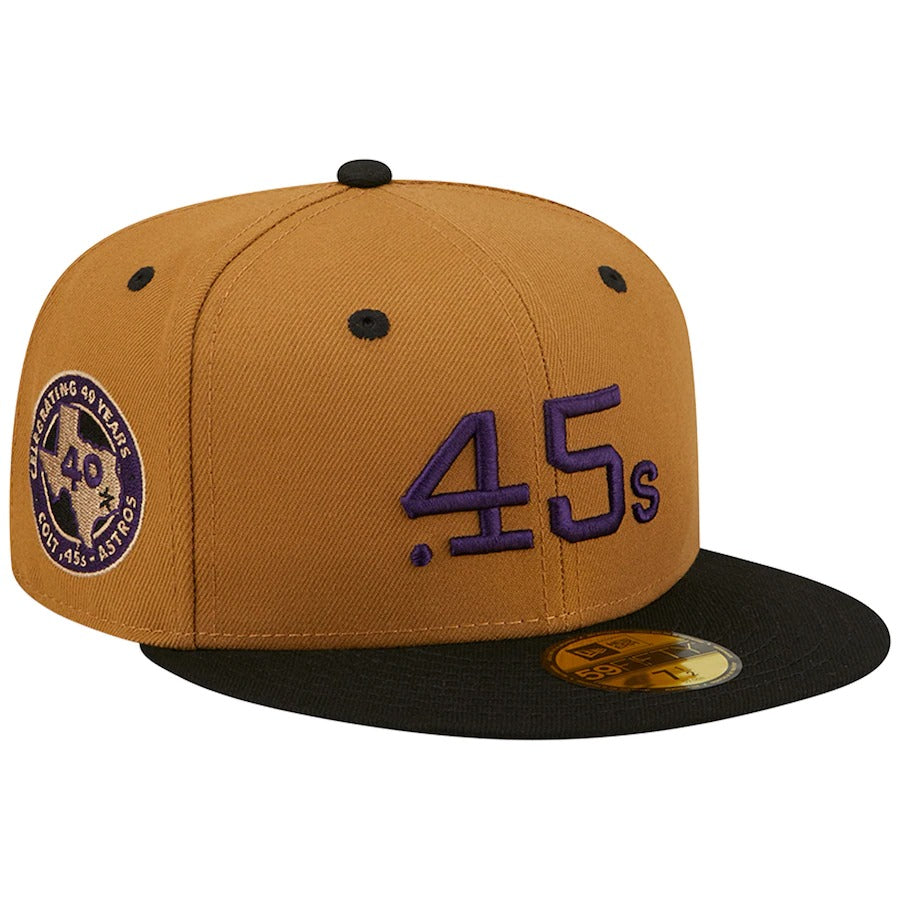 New Era Houston Colts 40th Anniversary Brick Two Tone Edition 59Fifty  Fitted Hat, DROPS