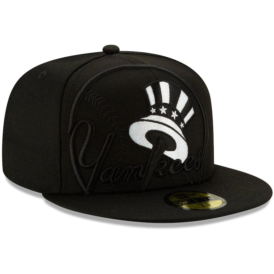 New York Yankees The Elements Gold 59FIFTY Fitted Cap