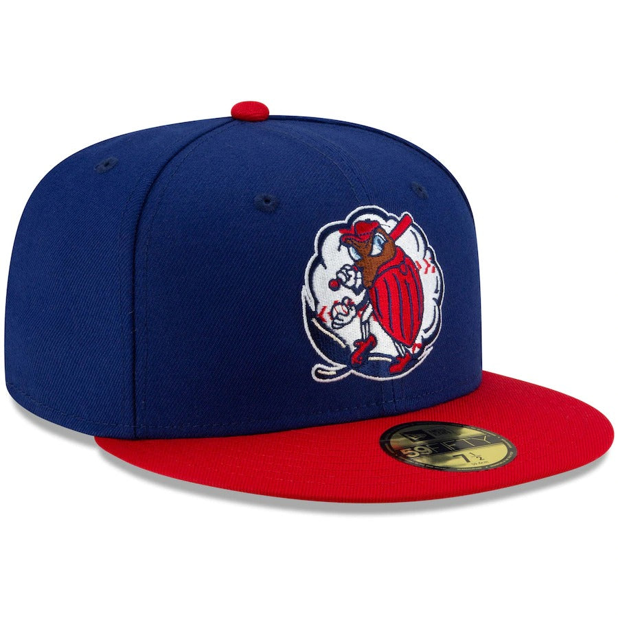 New Era Navy/Red Kannapolis Intimidators Theme Nights On-Field 59FIFTY Fitted Hat