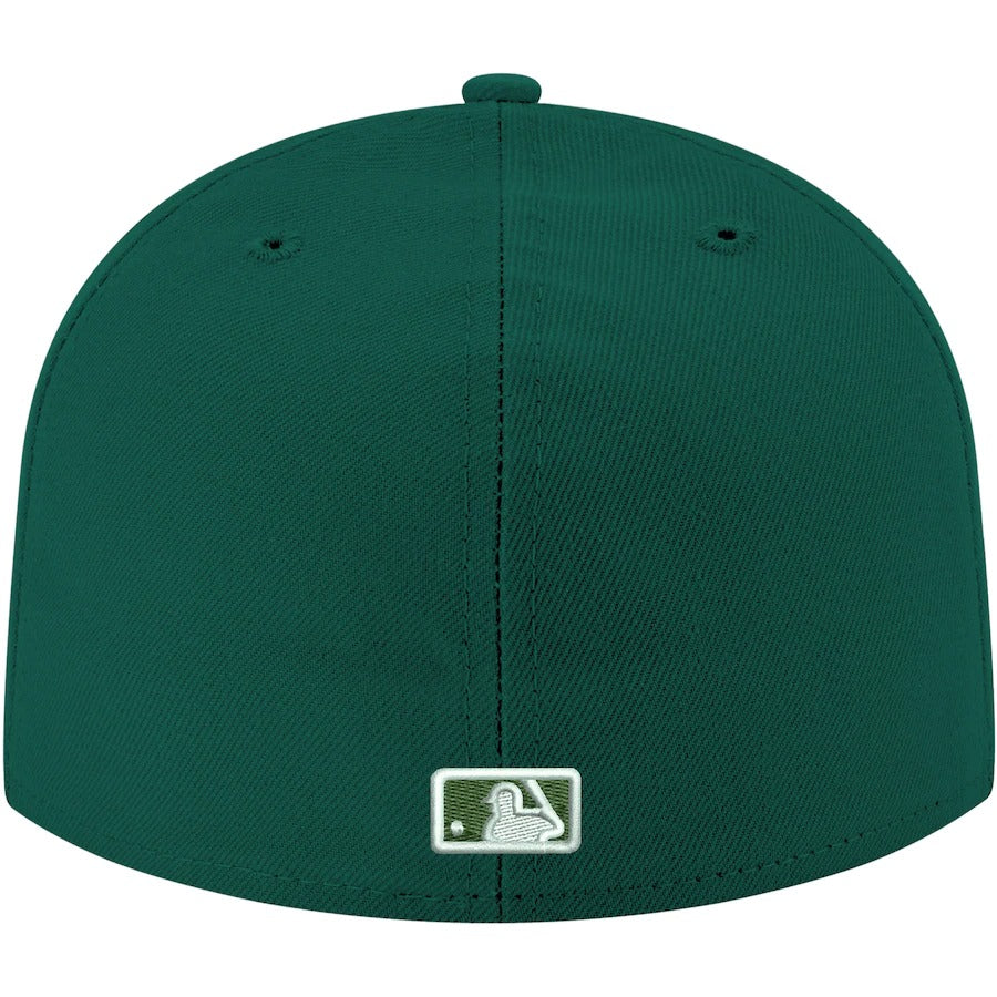 New Era New York Mets Dark Green Logo 59FIFTY Fitted Hat