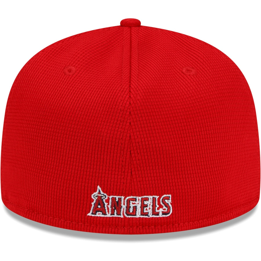 New Era Los Angeles Angels Red 2022 Clubhouse 59FIFTY Fitted Hat