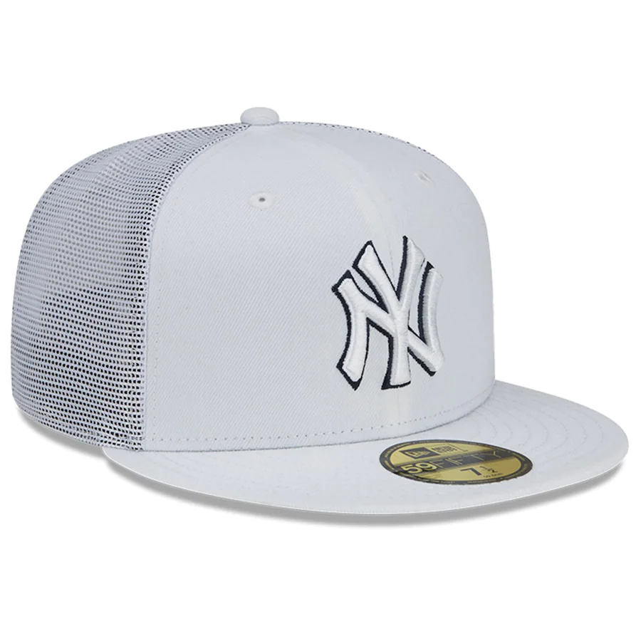 New Era New York Yankees White 2022 Batting Practice 59FIFTY Fitted Hat