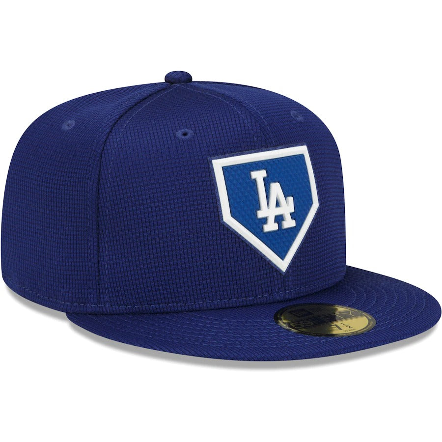 New Era Los Angeles Dodgers Royal Blue 2022 Clubhouse 59FIFTY Fitted Hat