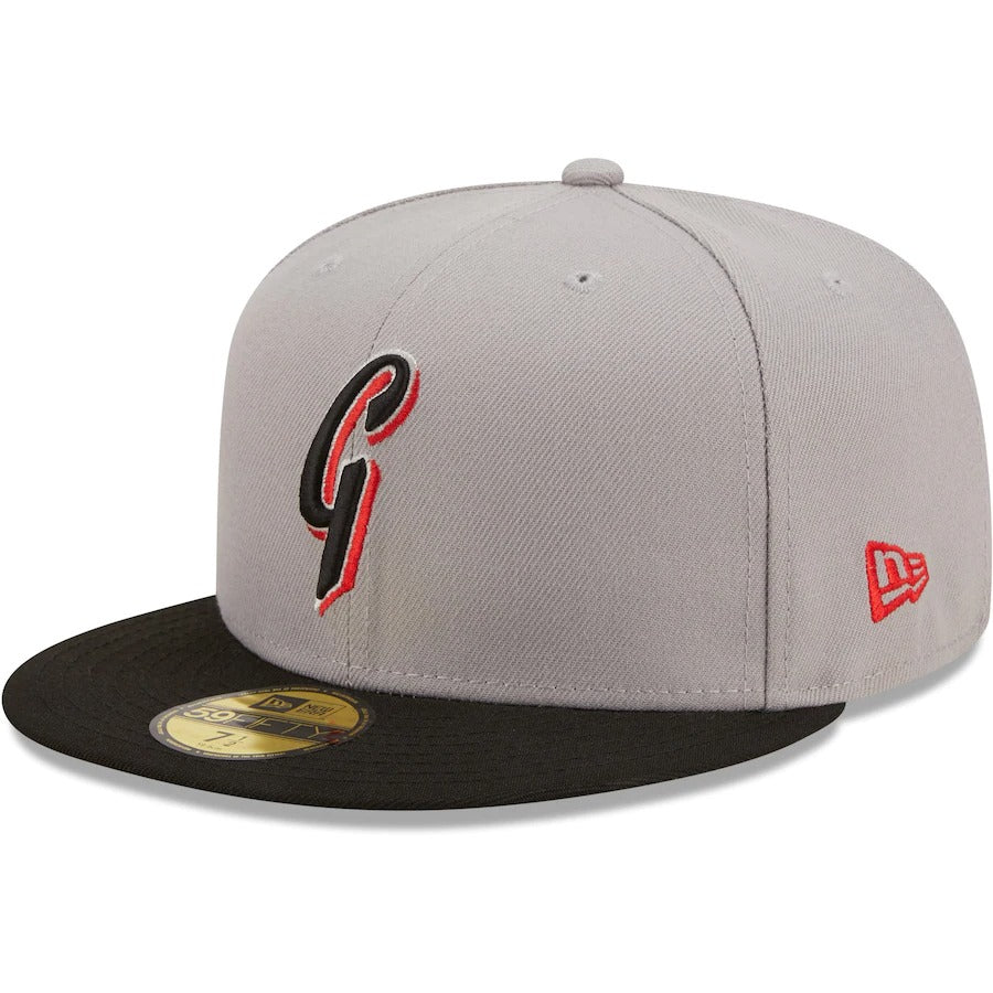 New Era San Francisco Giants Gray/Black 25th Anniversary Red Undervisor 59FIFTY Fitted Hat