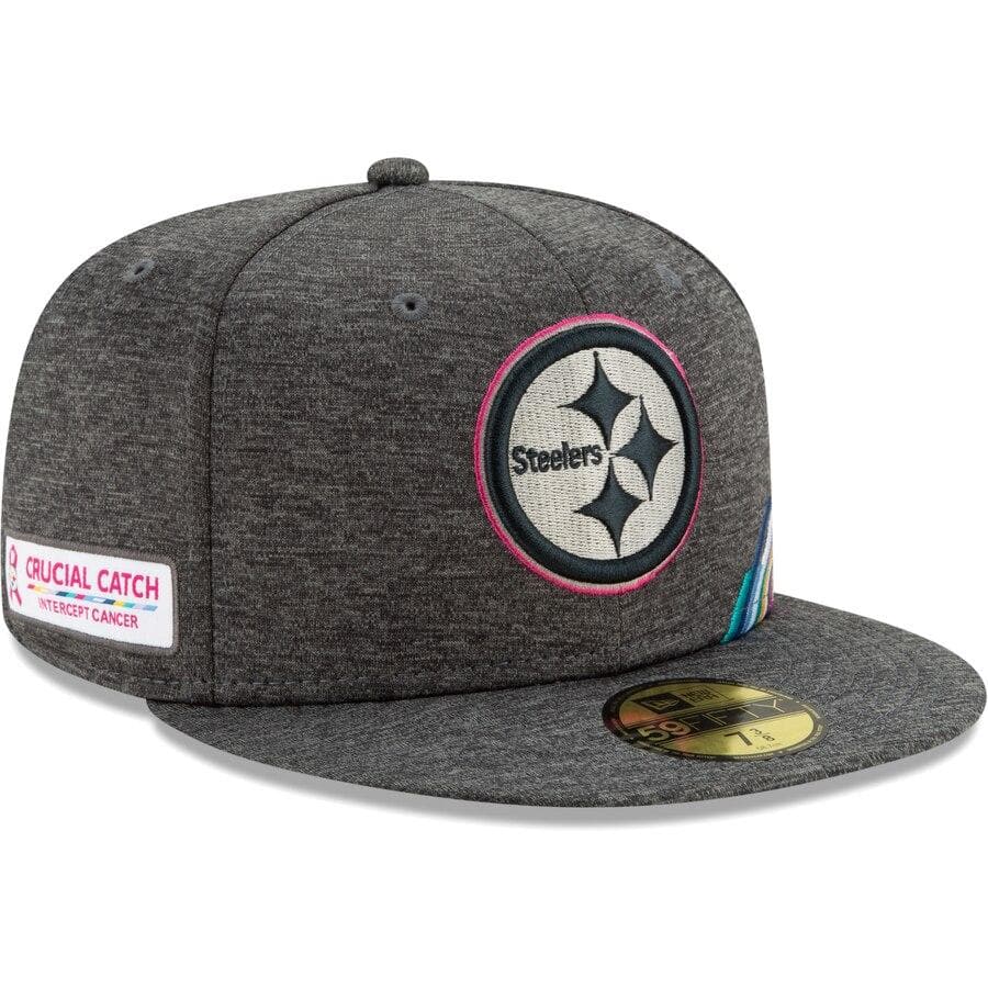 New Era Pittsburgh Steelers 2019 Crucial Catch 59FIFTY Fitted Hat