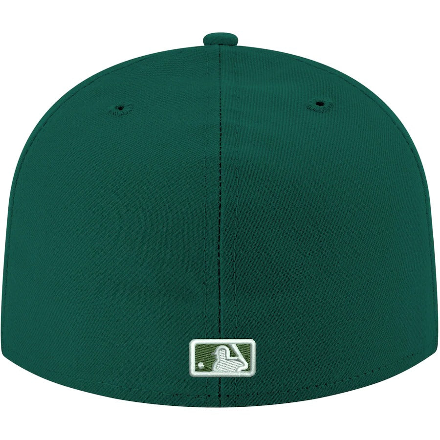 New Era Detroit Tigers Dark Green Logo 59FIFTY Fitted Hat