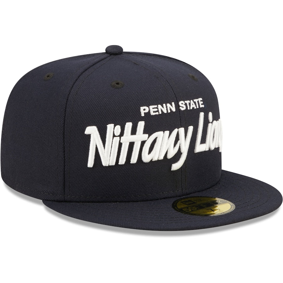 New Era Penn State Nittany Lions Navy Griswold 59FIFTY Fitted Hat