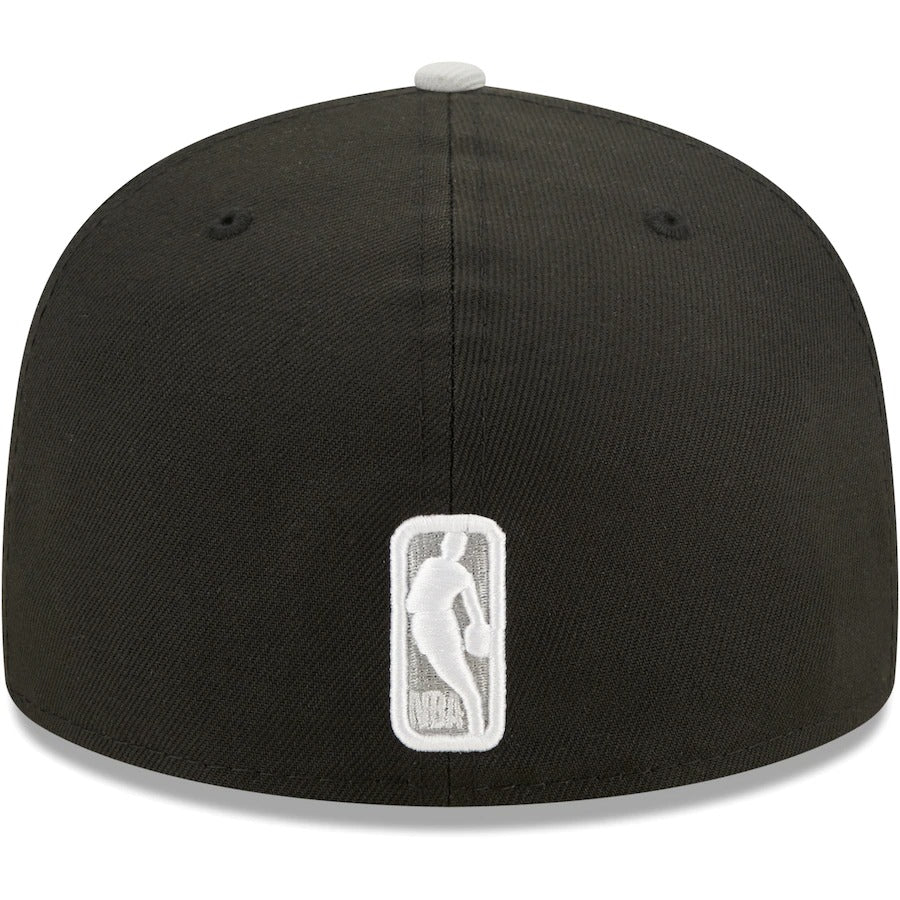 New Era Brooklyn Nets Black/Gray Two-Tone Color Pack 59FIFTY Fitted Hat