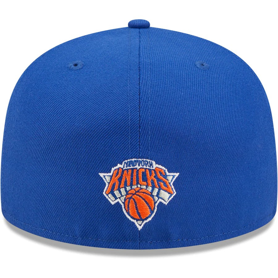 New Era New York Knicks Blue Splatter 59FIFTY Fitted Hat