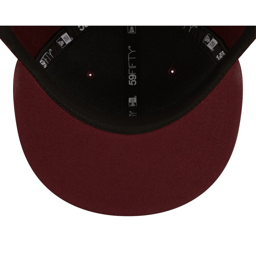 New Era New York Mets Maroon Oxblood Tonal 59FIFTY Fitted Hat