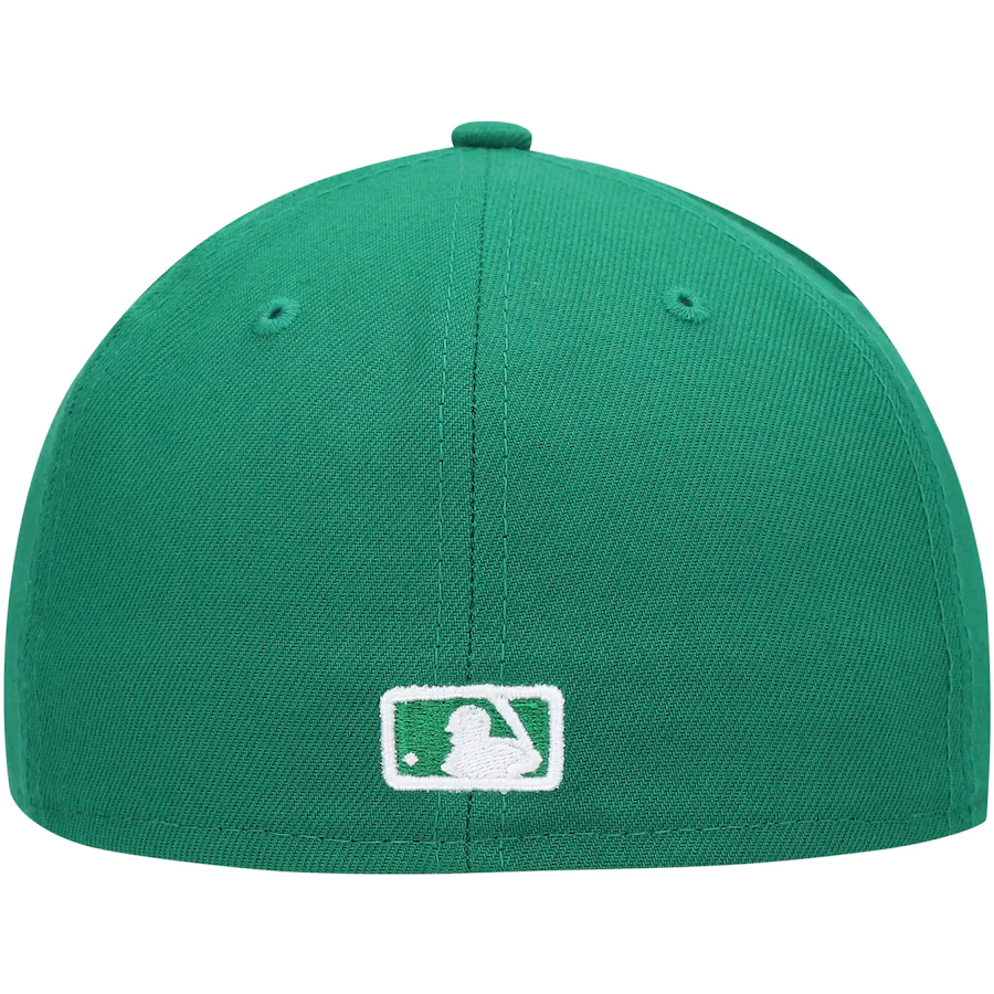 New Era San Francisco Giants Kelly Green Logo White 59FIFTY Fitted Hat