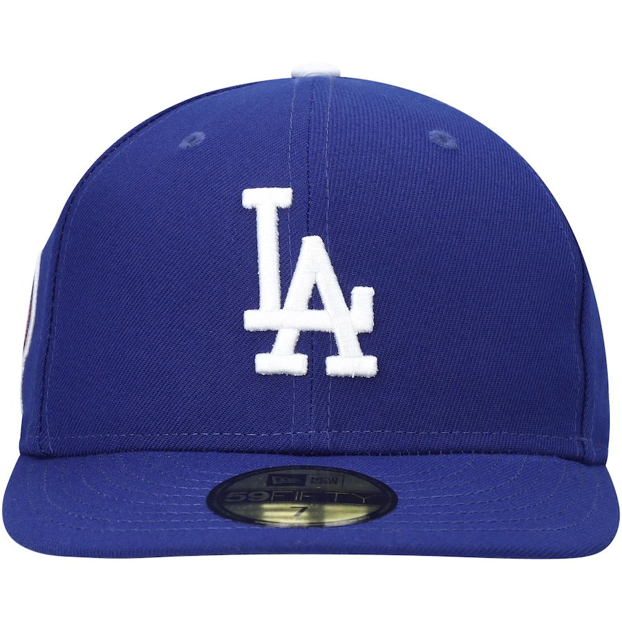 New Era  Los Angeles Dodgers Royal 9/11 Memorial Side Patch 59FIFTY Fitted Hat