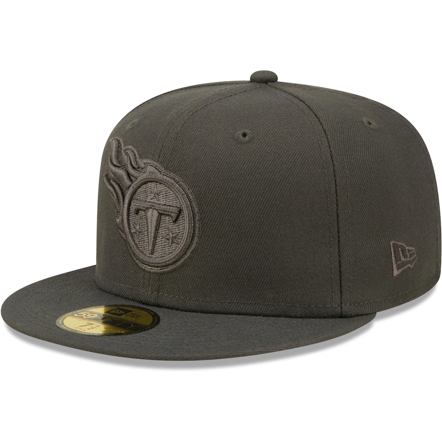 New Era Tennessee Titans Graphite Color Pack 59FIFTY Fitted Hat