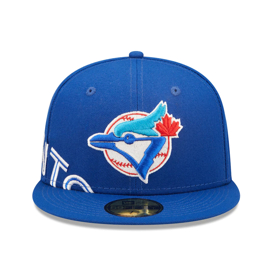 New Era Toronto Blue Jays Royal Sidesplit 59FIFTY Fitted Hat