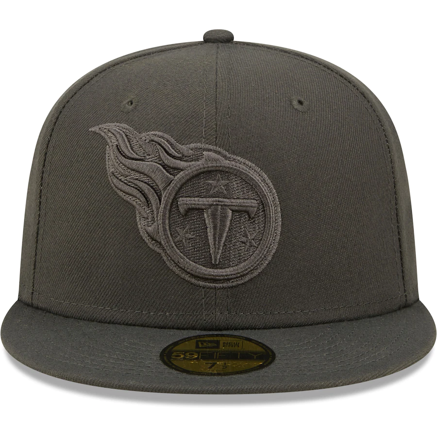 New Era Tennessee Titans Graphite Color Pack 59FIFTY Fitted Hat