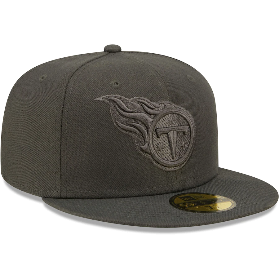 New Era Tennessee Titans Graphite Color Pack 59FIFTY Fitted Hat