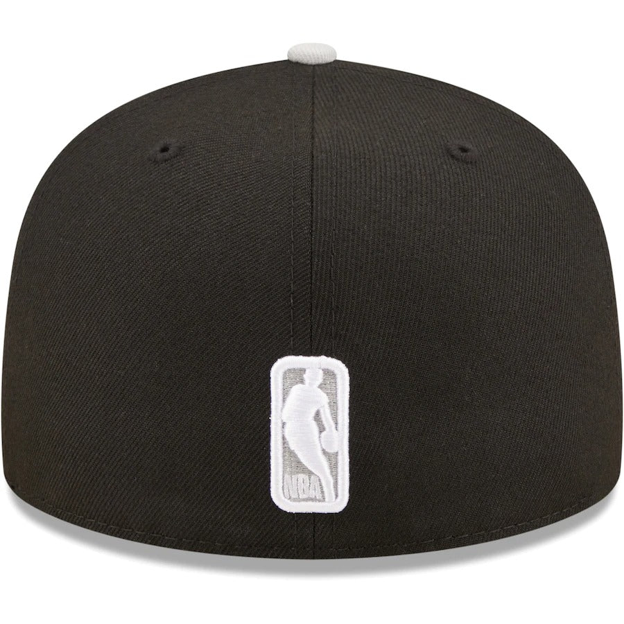 New Era New York Knicks Black/Gray Two-Tone Color Pack 59FIFTY Fitted Hat