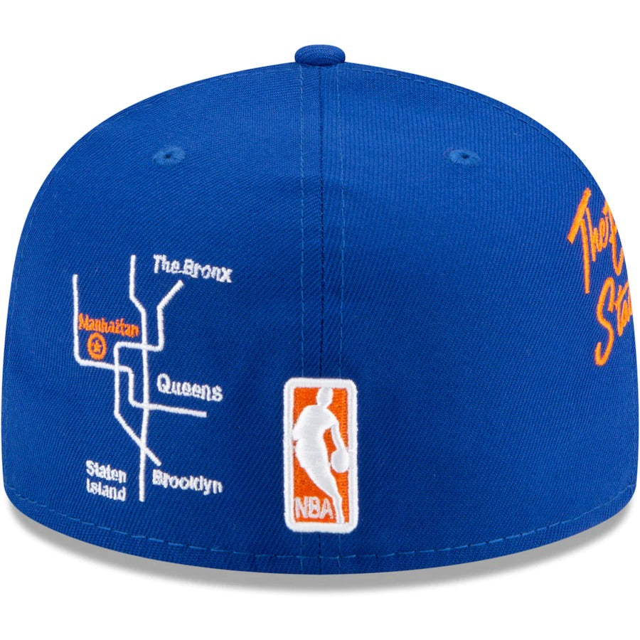 New Era New York Knicks City Transit 2021 59FIFTY Fitted Hat