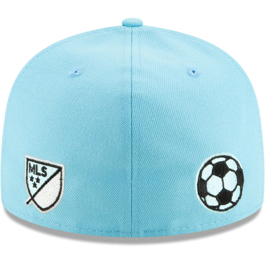 New Era Blue Minnesota United FC Multi 59FIFTY Fitted Hat
