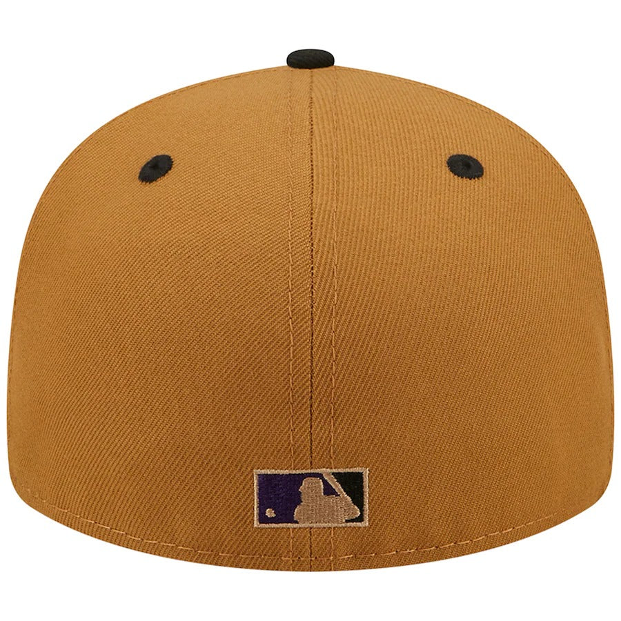 Houston Colt .45's New Era Cooperstown Collection Centennial Collection  59FIFTY Fitted Hat - Navy/Orange