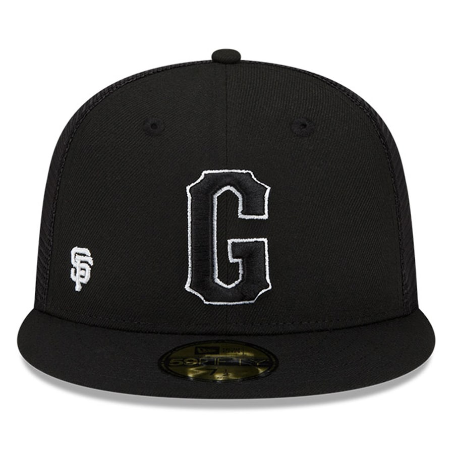 New Era San Francisco Giants Black 2022 Batting Practice 59FIFTY Fitted Hat