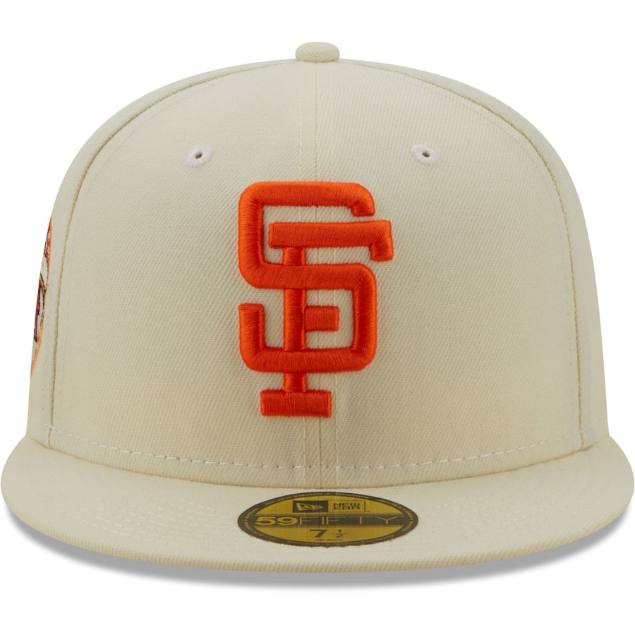 New Era San Francisco Giants Cream 1984 All-Star Game Chrome Alternate Undervisor 59FIFTY Fitted Hat