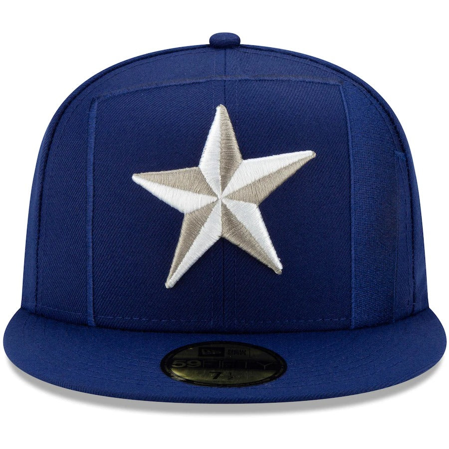 New Era Texas Rangers Royal Logo Elements 59FIFTY Fitted Hat