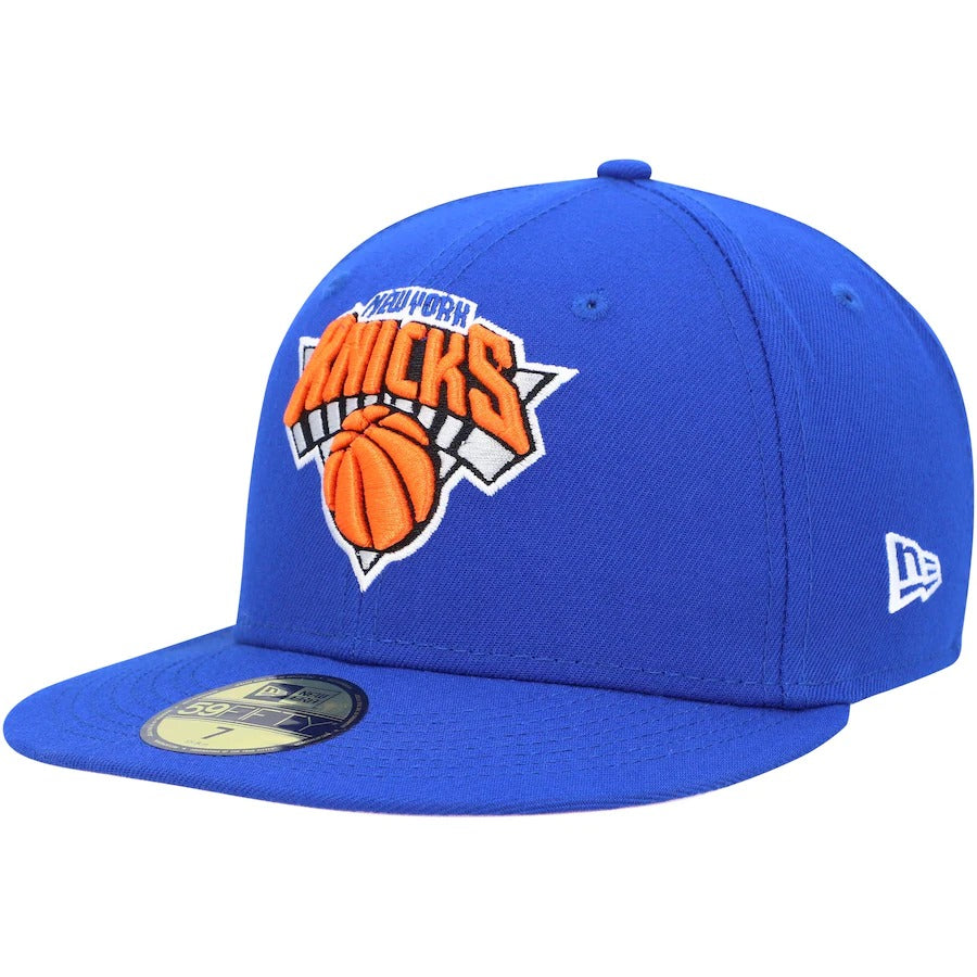 New Era New York Knicks Royal Est. '46 Side Patch Collection Fitted Hat