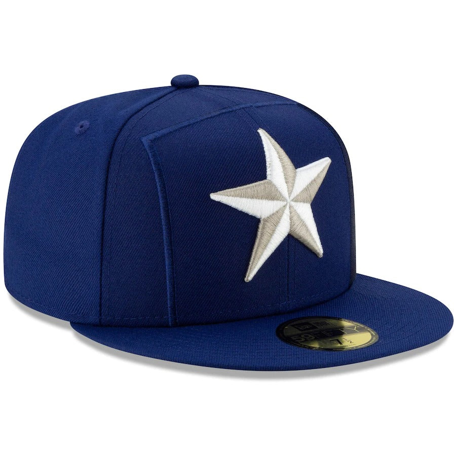 New Era Texas Rangers Royal Logo Elements 59FIFTY Fitted Hat