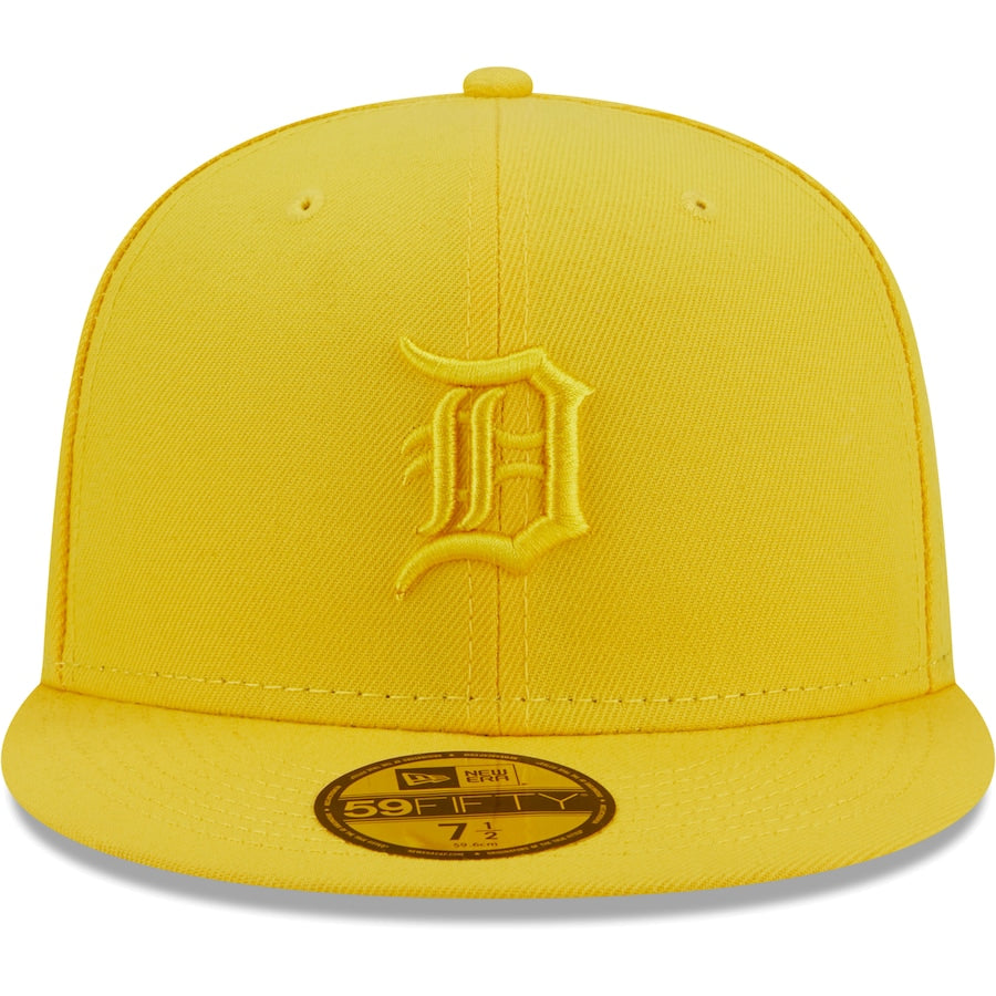 New Era Detroit Tigers Yellow Icon Color Pack 59FIFTY Fitted Hat