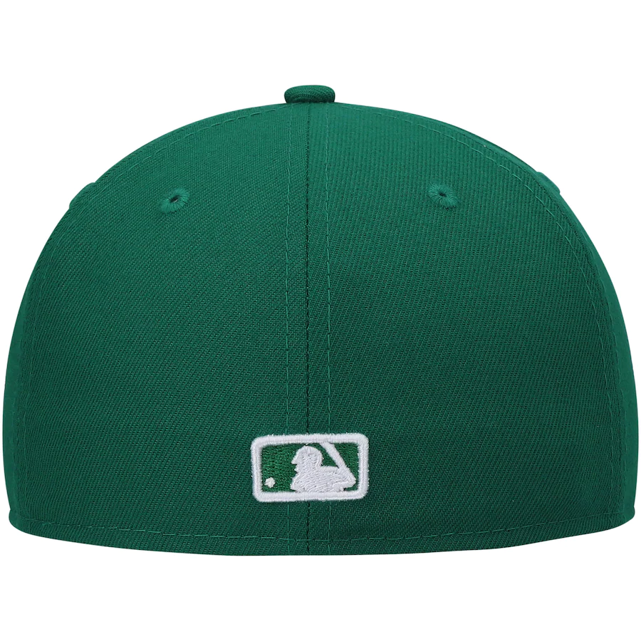 New Era Arizona Diamondbacks Kelly Green Logo White 59FIFTY Fitted Hat