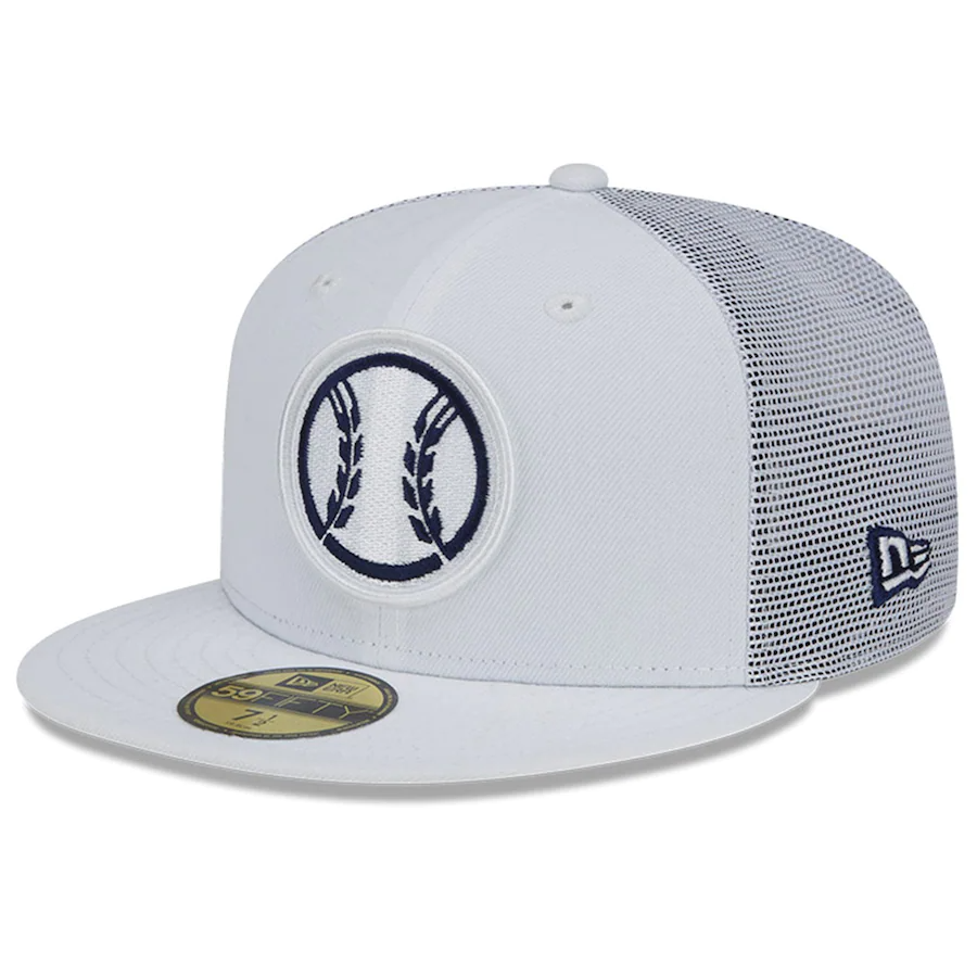 New Era Milwaukee Brewers White 2022 Batting Practice 59FIFTY Fitted Hat